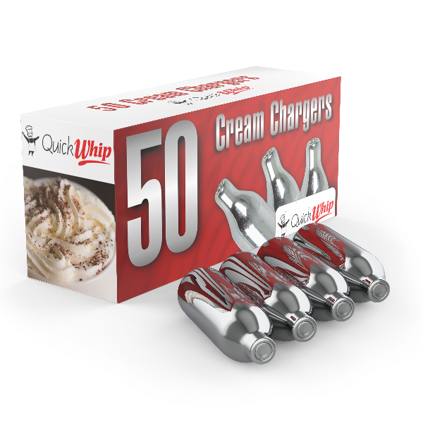 QuickWhip Cream Chargers Full Cartons of 600 9g N20 -  Loose Overstock/ Damaged packaging