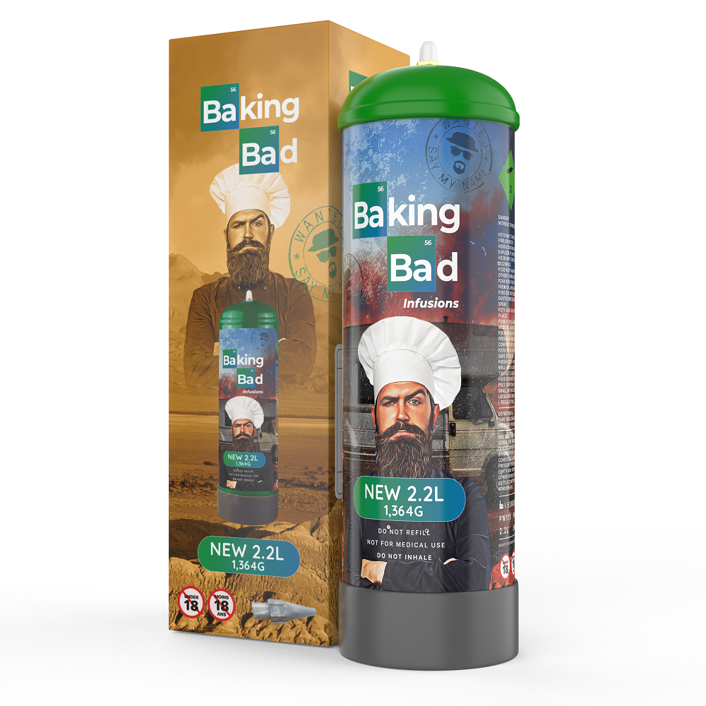 Baking Bad 2.2L Cream Charger Canister