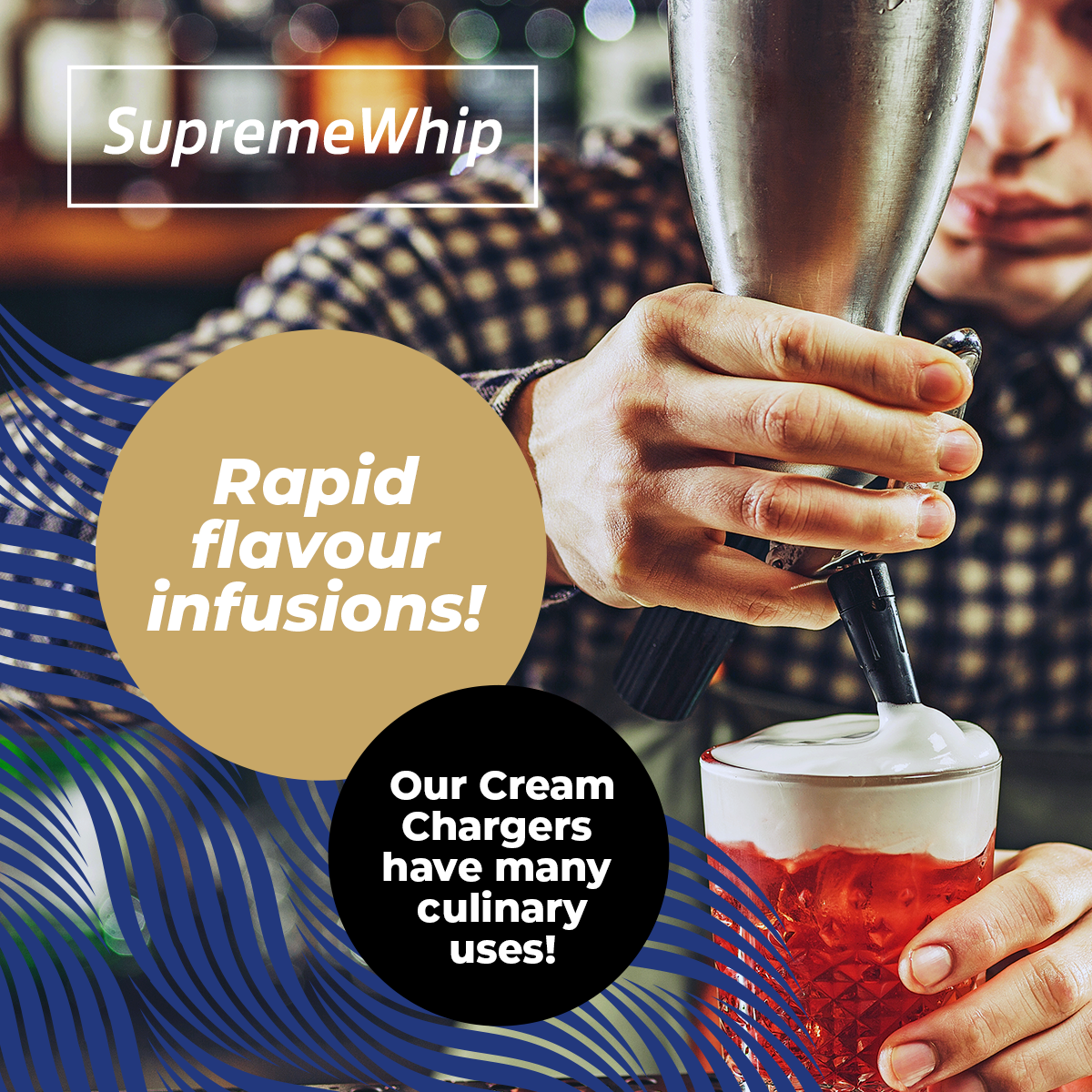 SupremeWhip Cream Chargers 8.2g in 100 Packs