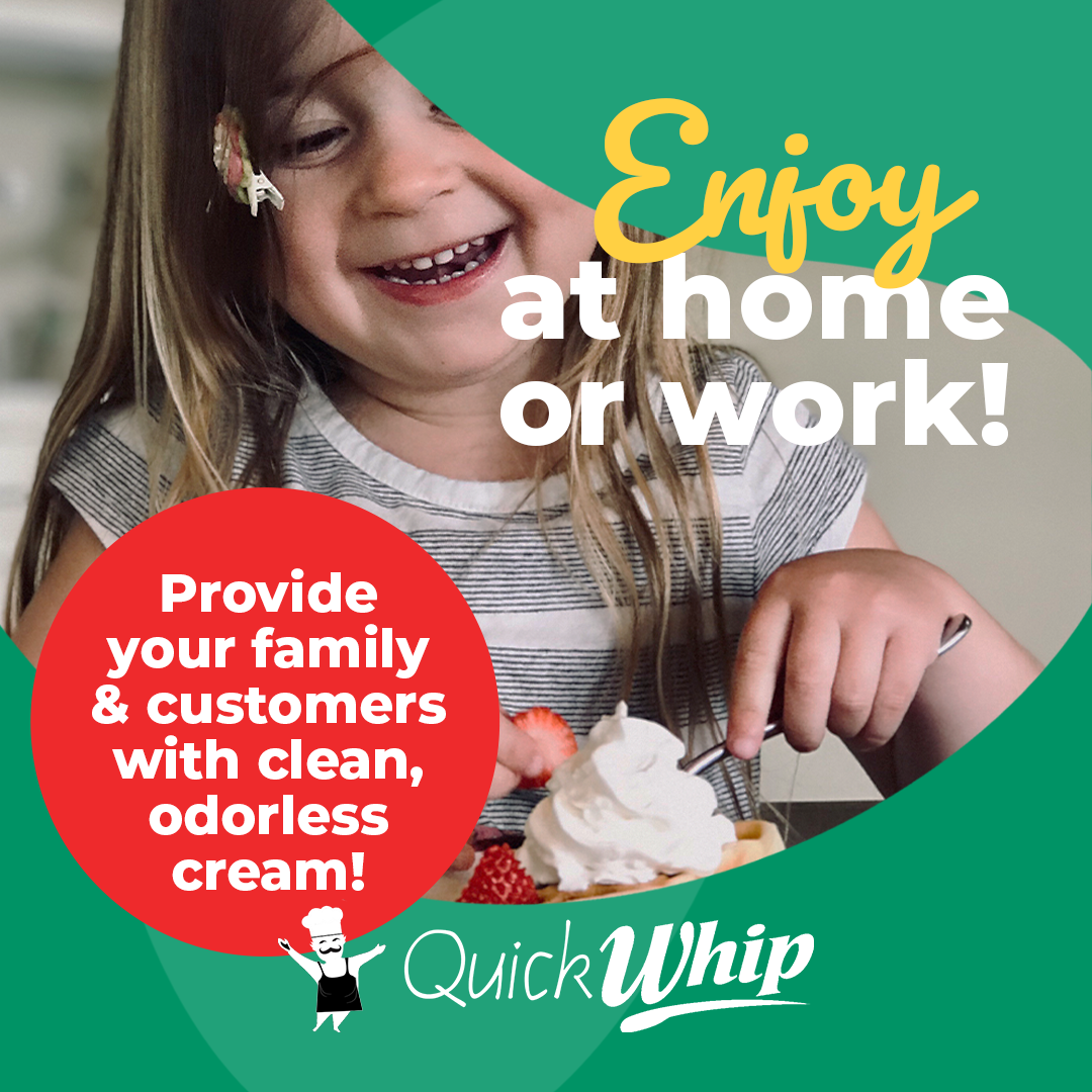QuickWhip 9grams N2O Cream Chargers in 50 Packs