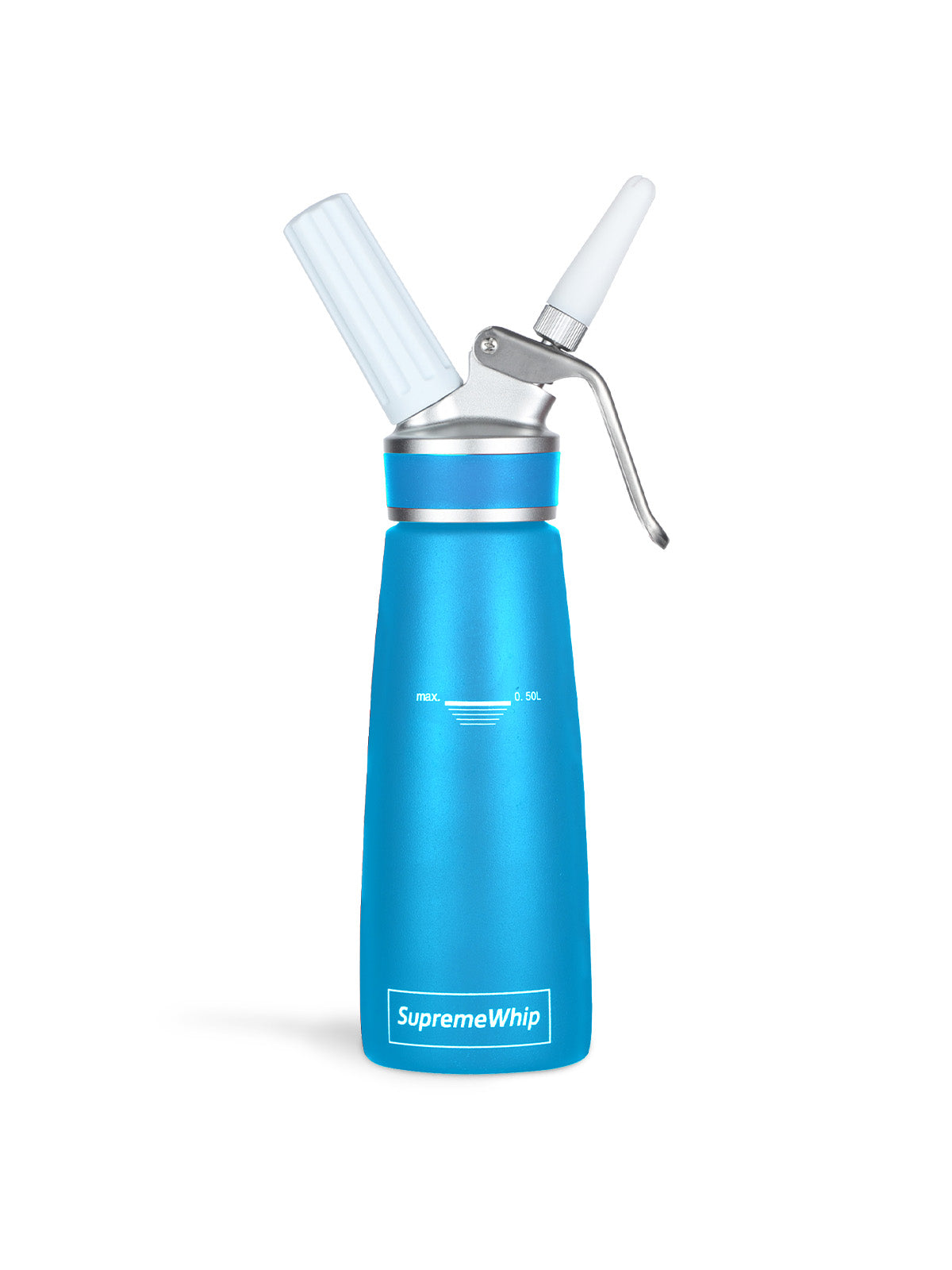 SupremeWhip Pro Whipped Cream Dispenser - 0.5L / 1 Pint - Blue