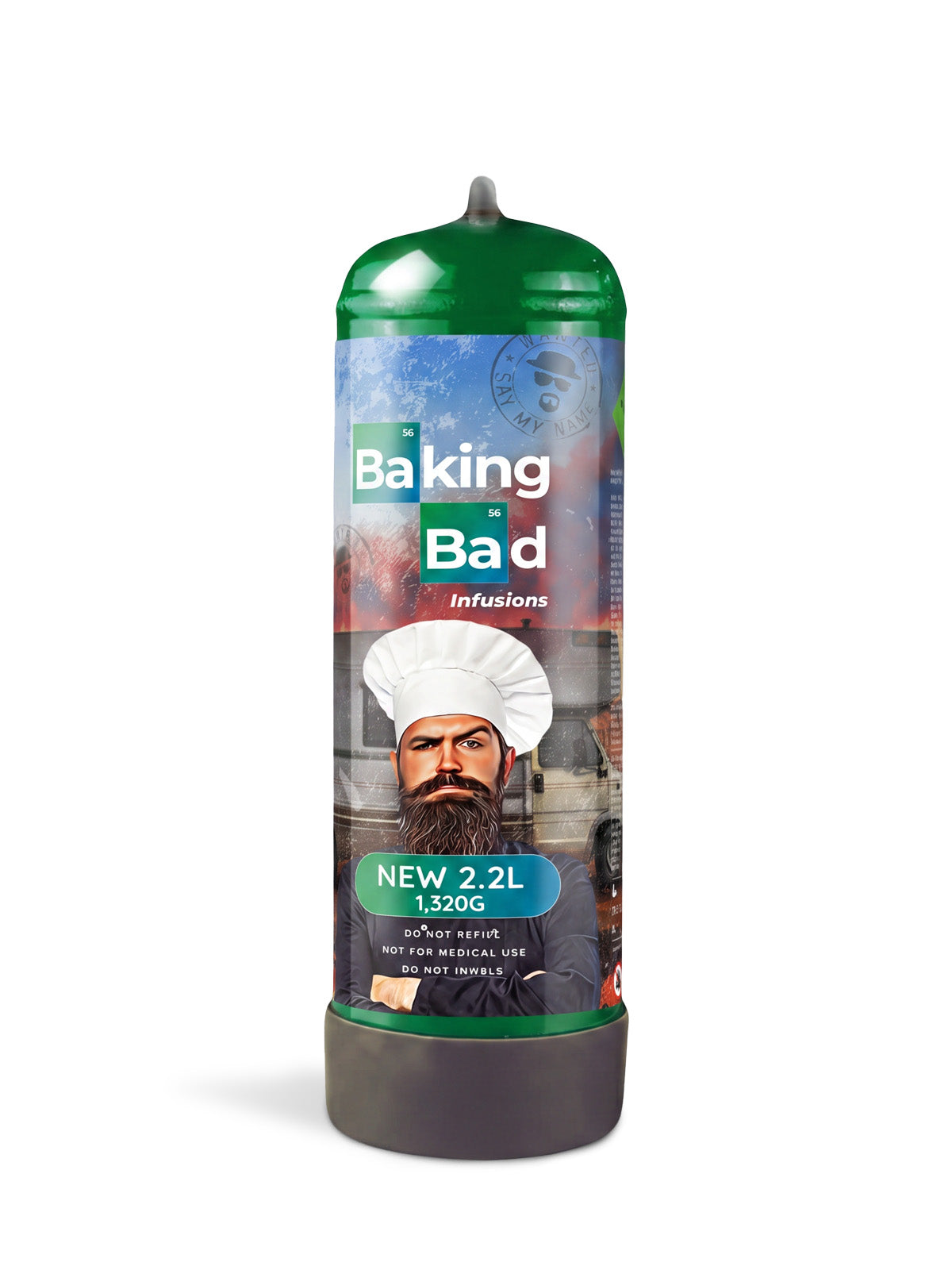 Baking Bad 615g N2O Cream Charger Canister