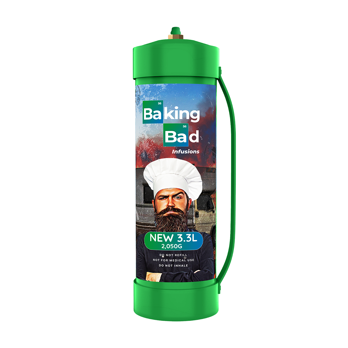 Baking Bad 3.3L/2050g N2O Cannister