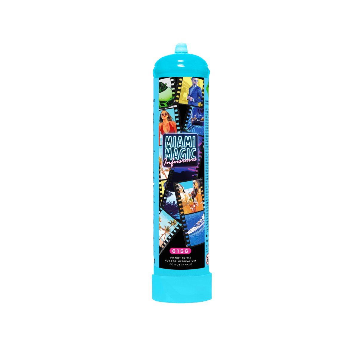 Miami Magic Infusions 580g Cream Charger Canister
