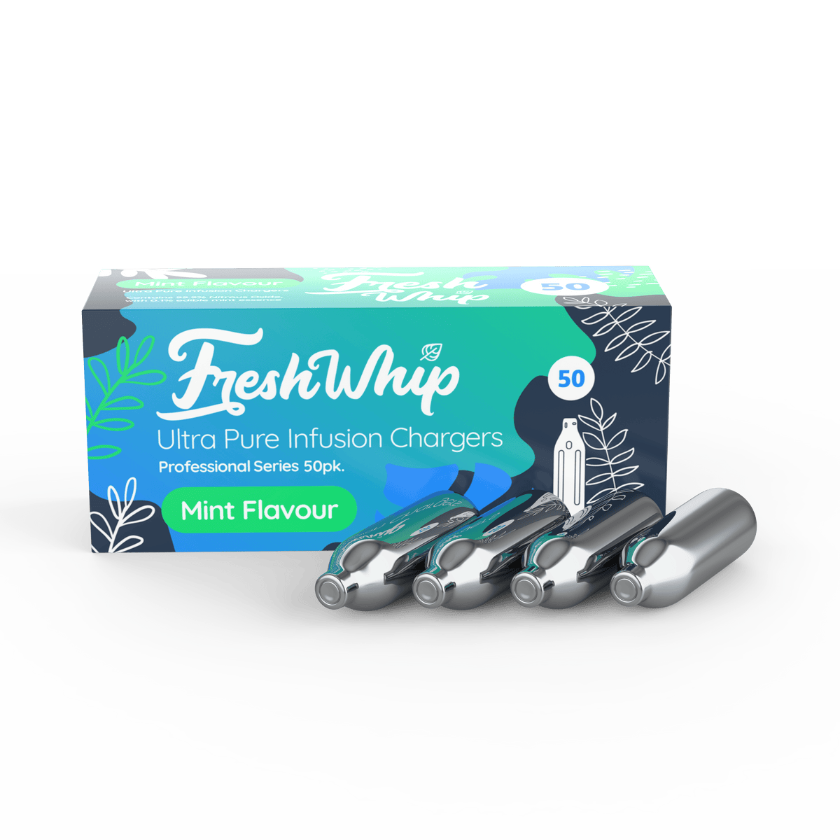 FreshWhip Cream Chargers  8.2g MINT Overstocked - 50% OFF ON ALL ITEMS!
