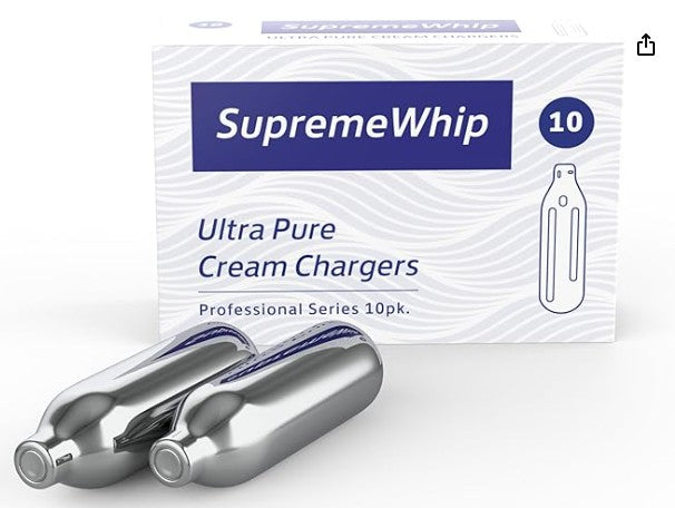 SupremeWhip 8.2g Cream Chargers 10 Pack